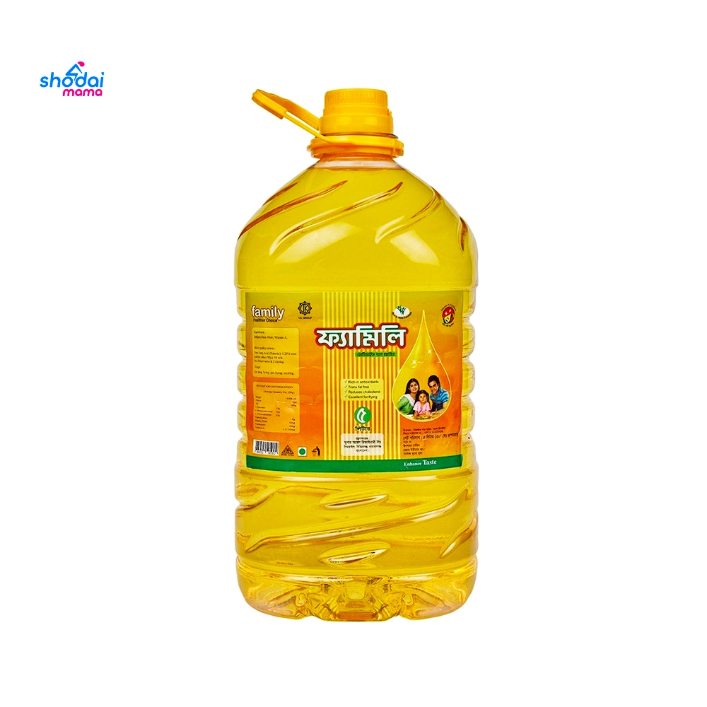 Natural Refined Fortified Palm Olein 5L